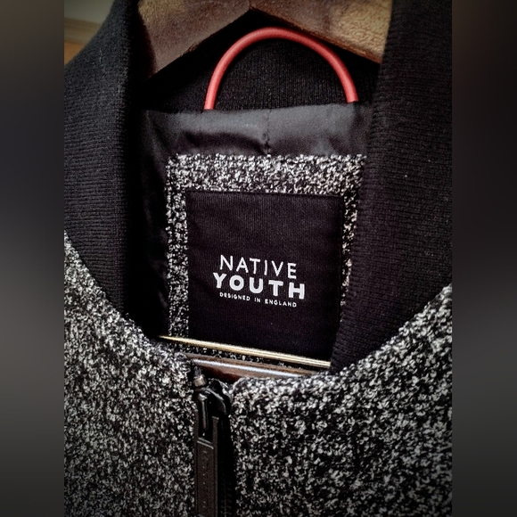 NWT Native Youth Wool Blend Jacket, Men's XL, Brand New & Perfect Condition - Picture 2 of 12